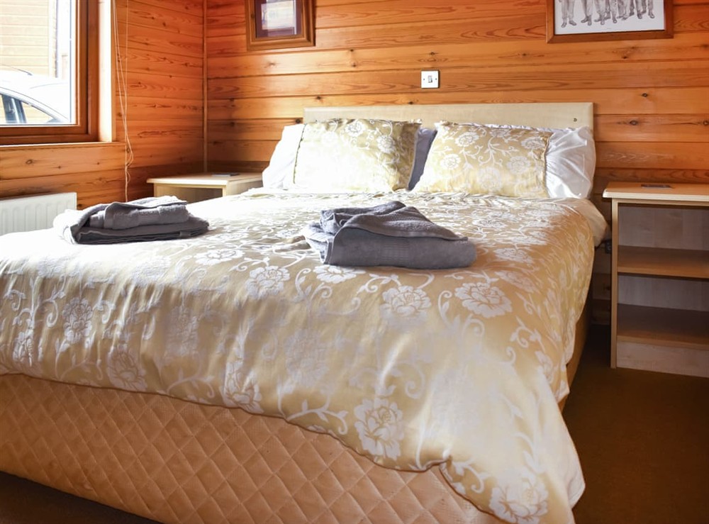 Double bedroom at The Dragons Den in Ilfracombe, Devon