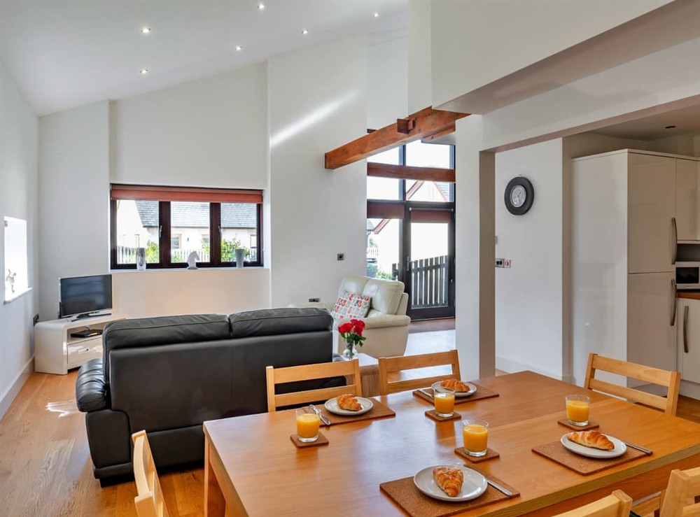 Living area at The Drift Cottage in Camelford, Cornwall