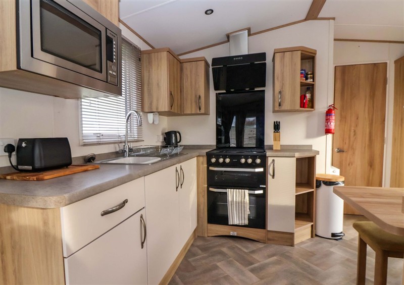 This is the kitchen at The Drift, High Skirlington near Skipsea