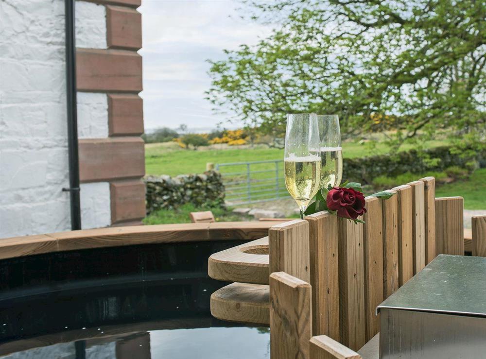 Soak in the views from the hot tub at The Duchy in Kirkcudbright, Kirkcudbrightshire