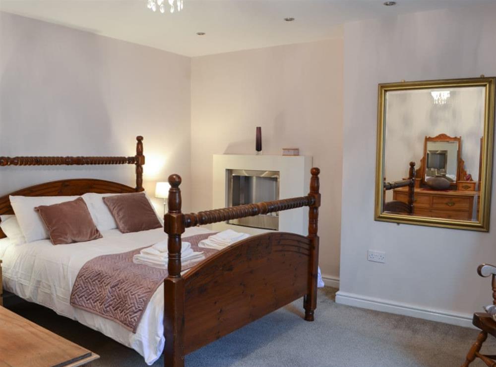 Double bedroom at The Dun Cow in Bishop Middleham near Durham, County Durham, England
