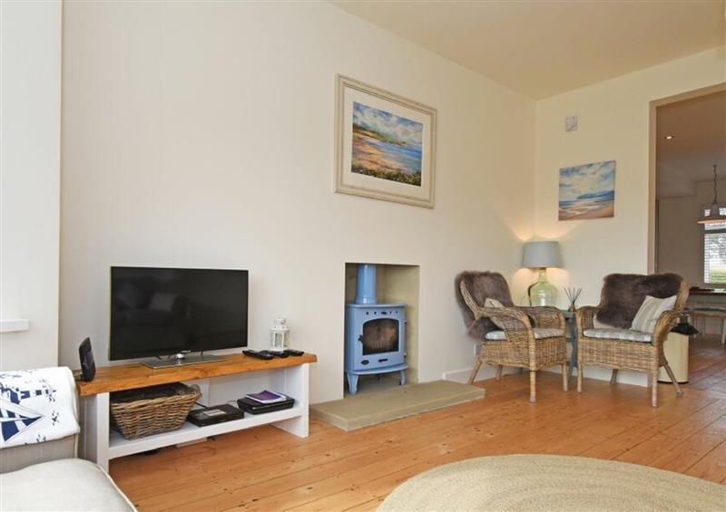 Enjoy the living room at The Dunes, Bamburgh