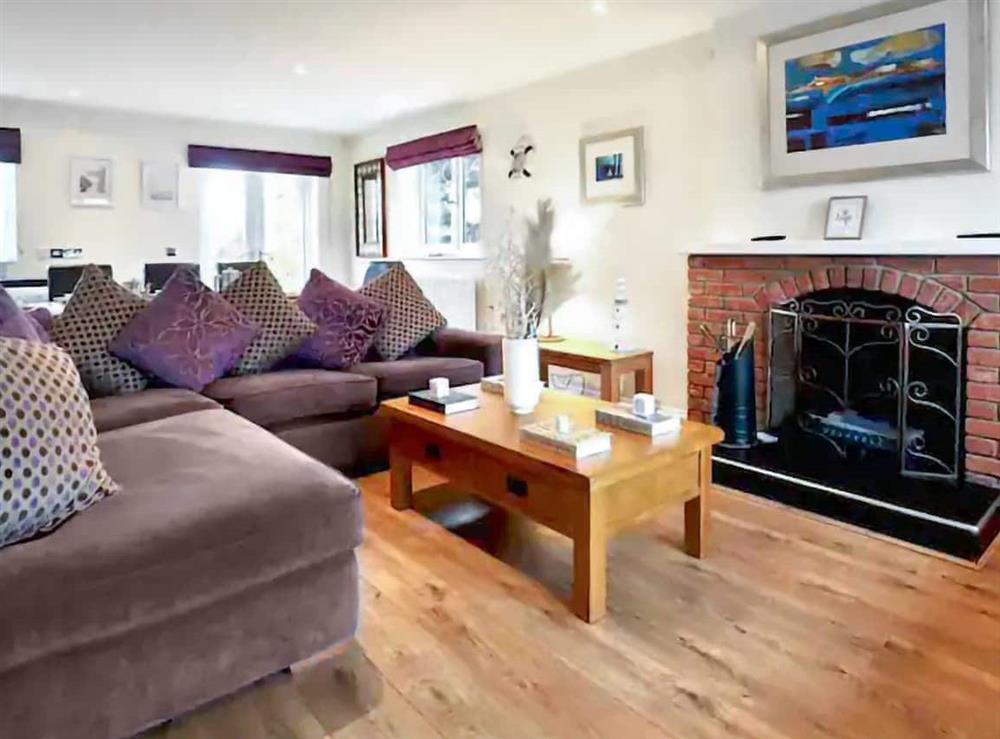 Living area at The Dunes in Beadnell, Northumberland