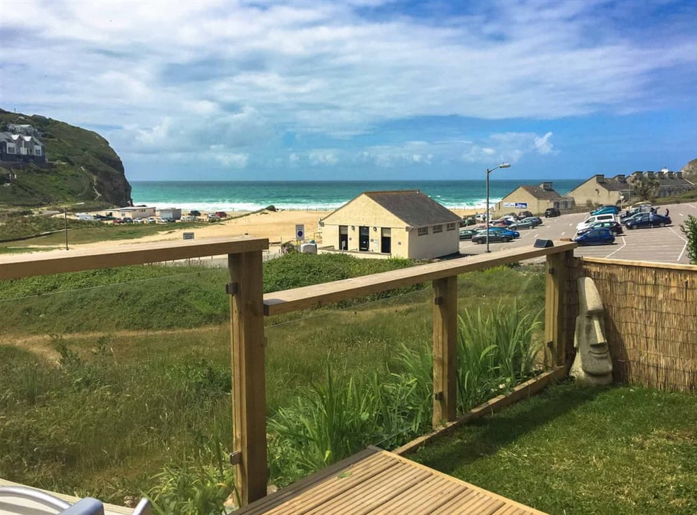 Beach at The Dunes in Porthtowan, Cornwall