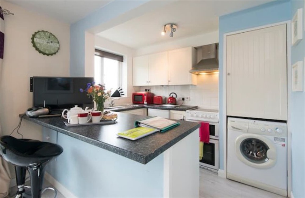 Kitchen area (photo 4) at The Dunes in Porthtowan, Cornwall