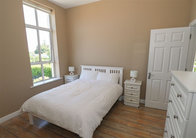One of the bedrooms at The East Wing Apartment, Carrowkilleen near Claremorris