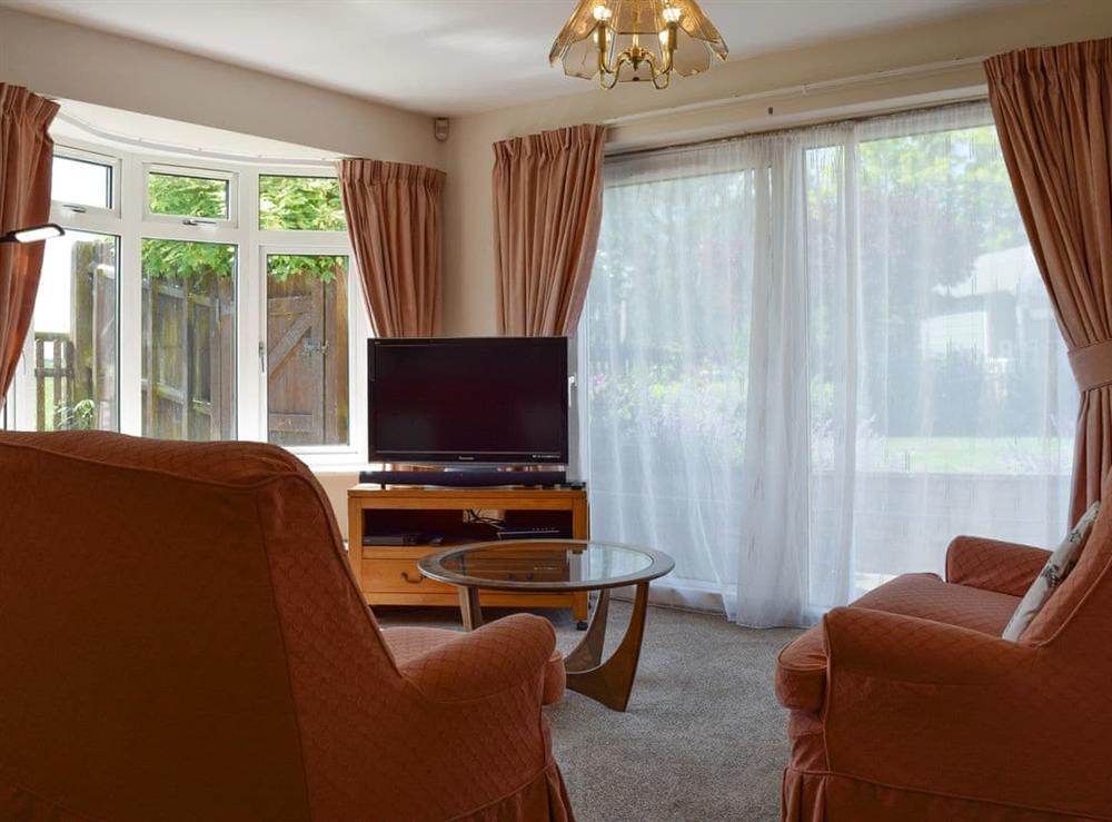 Living area at The East Wing in Sutton Bassett, Rutland, Northamptonshire