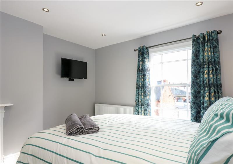 One of the bedrooms at The Eastgate Apartment, Louth