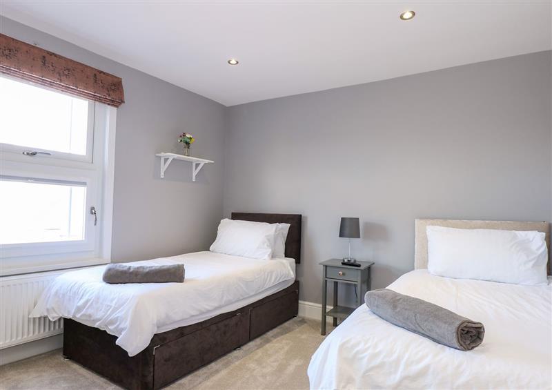 This is a bedroom at The Eastgate Apartment, Louth