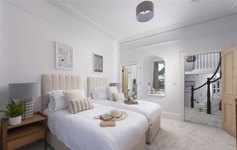Bedroom at The Elms, Cornwall