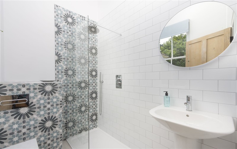 The bathroom at The Elms, Cornwall