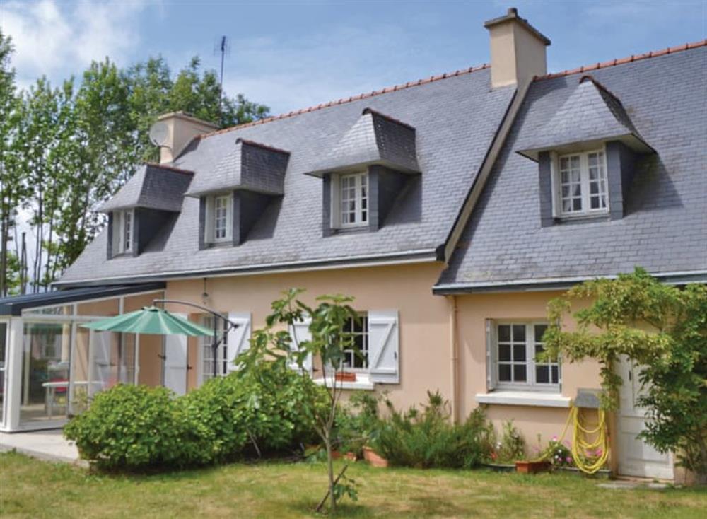 Exterior at The End House in La Fôret Fouesnant, Finistère, France