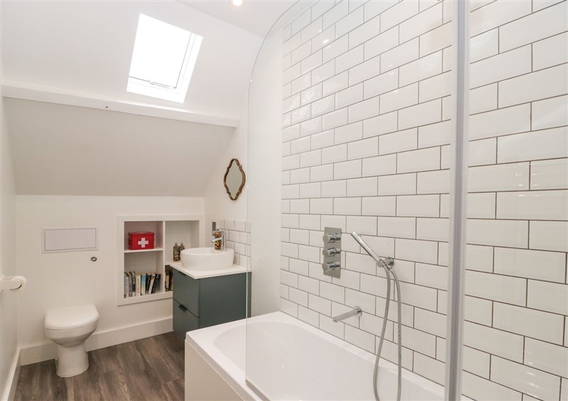 The bathroom at The End, Low Ham near Langport