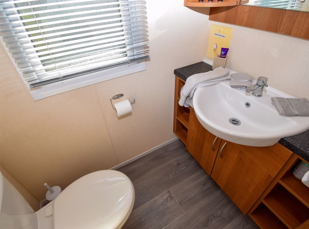 Bathroom at The Escape Pod in Heysham, near Lancaster, Lancashire