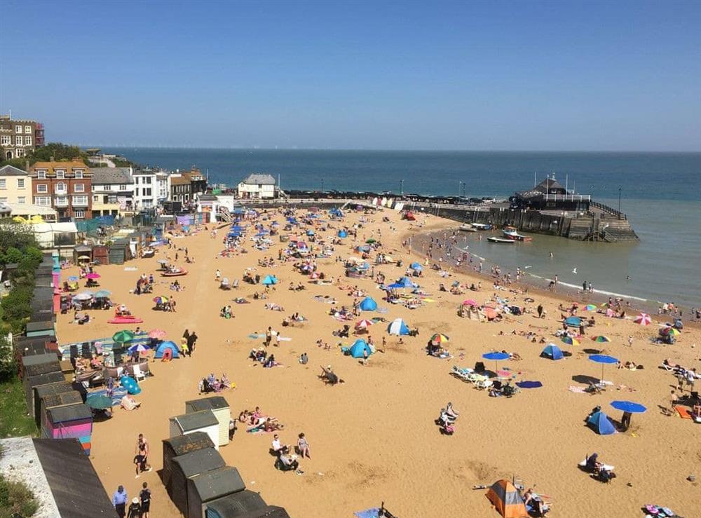 Broadstairs beach featuring harbour at The Fairway in Westgate-on-Sea, Kent