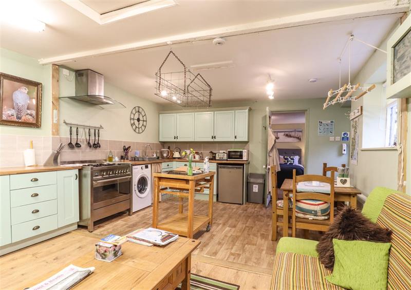 The kitchen at The Falconry Mews, Westhall near Halesworth