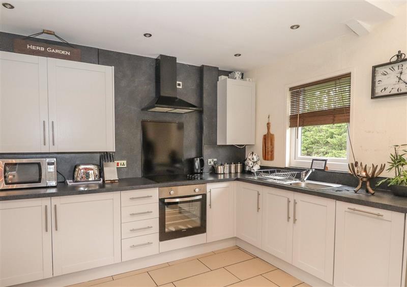 Kitchen at The Fallows, Llanerch Park near St Asaph