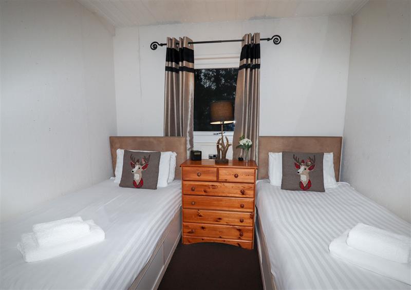 One of the 2 bedrooms at The Fallows, Llanerch Park near St Asaph