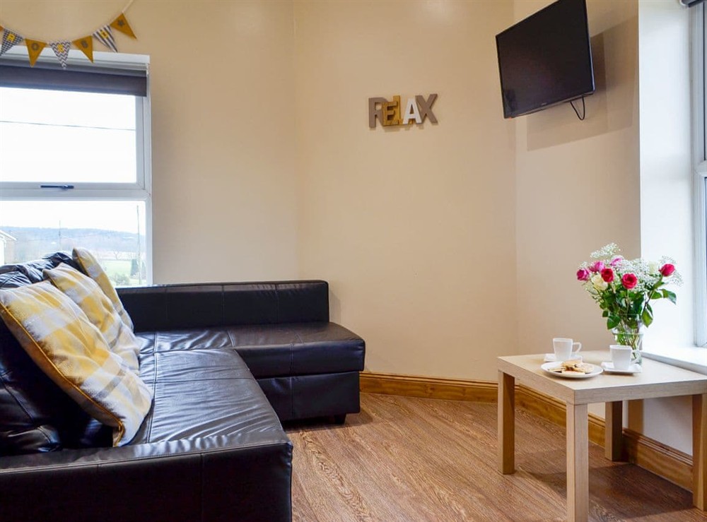 Living area at The Falls in Coelbren, near Neath, Powys