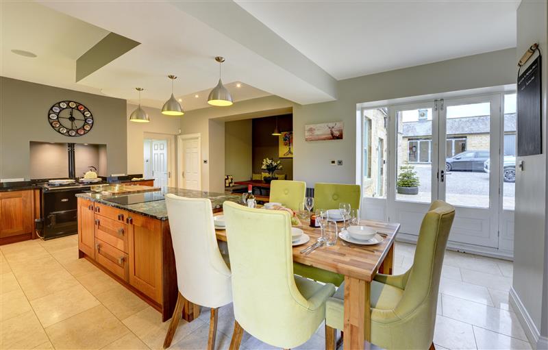 This is the kitchen at The Farm House, Aldbrough St. John near Barton