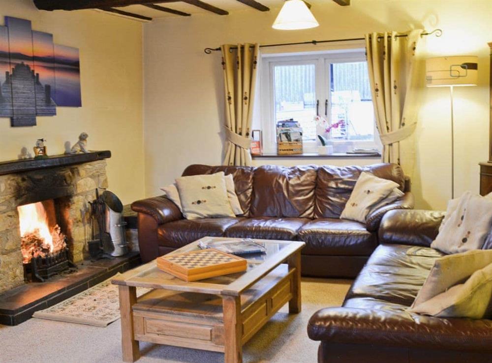 Living room at The Farm House in Hawkshead, Cumbria