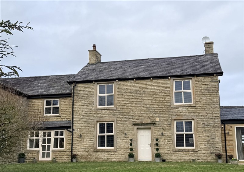 Outside The Farm House at The Farm House, Wigglesworth near Settle