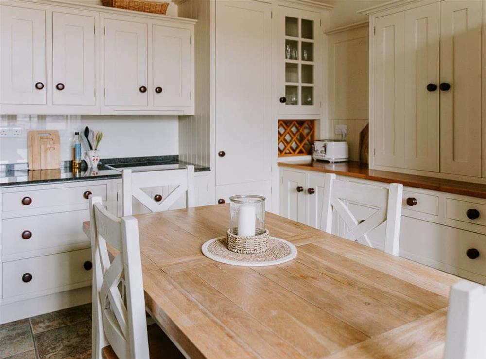 Kitchen/diner at The Farmhouse at Polehanger in Shefford, Bedfordshire