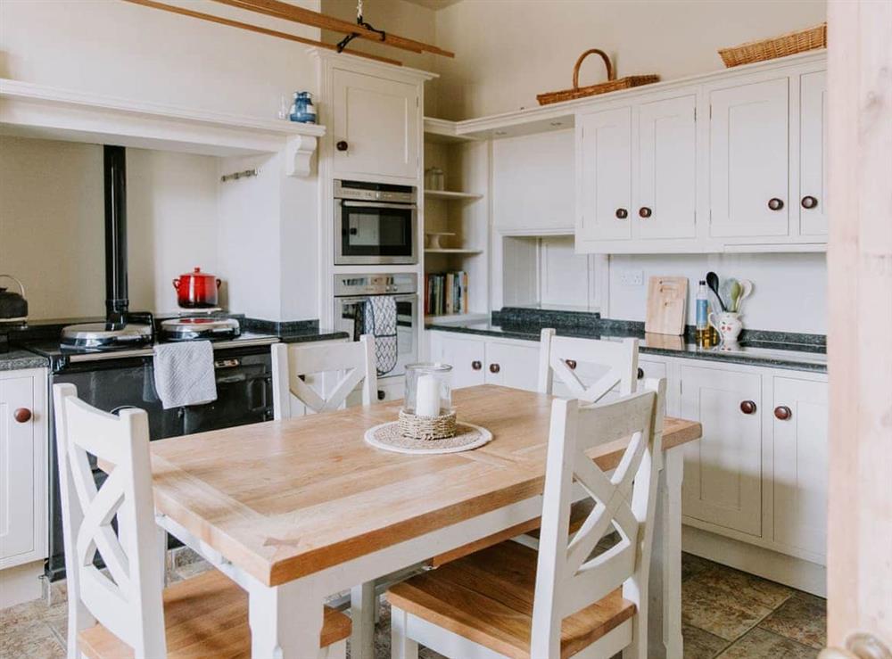 Kitchen at The Farmhouse at Polehanger in Shefford, Bedfordshire