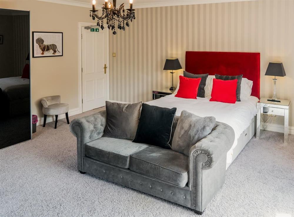 Double bedroom at The Farmhouse at Ream Hills in Weeton, near Blackpool, Lancashire