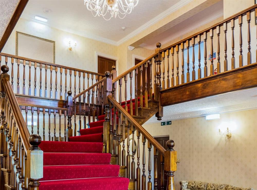 Stairs at The Farmhouse at Ream Hills in Weeton, near Blackpool, Lancashire