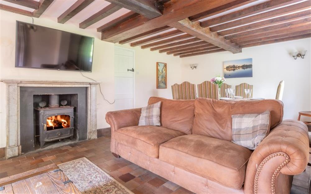 Enjoy the living room at The Farmhouse in Brockenhurst