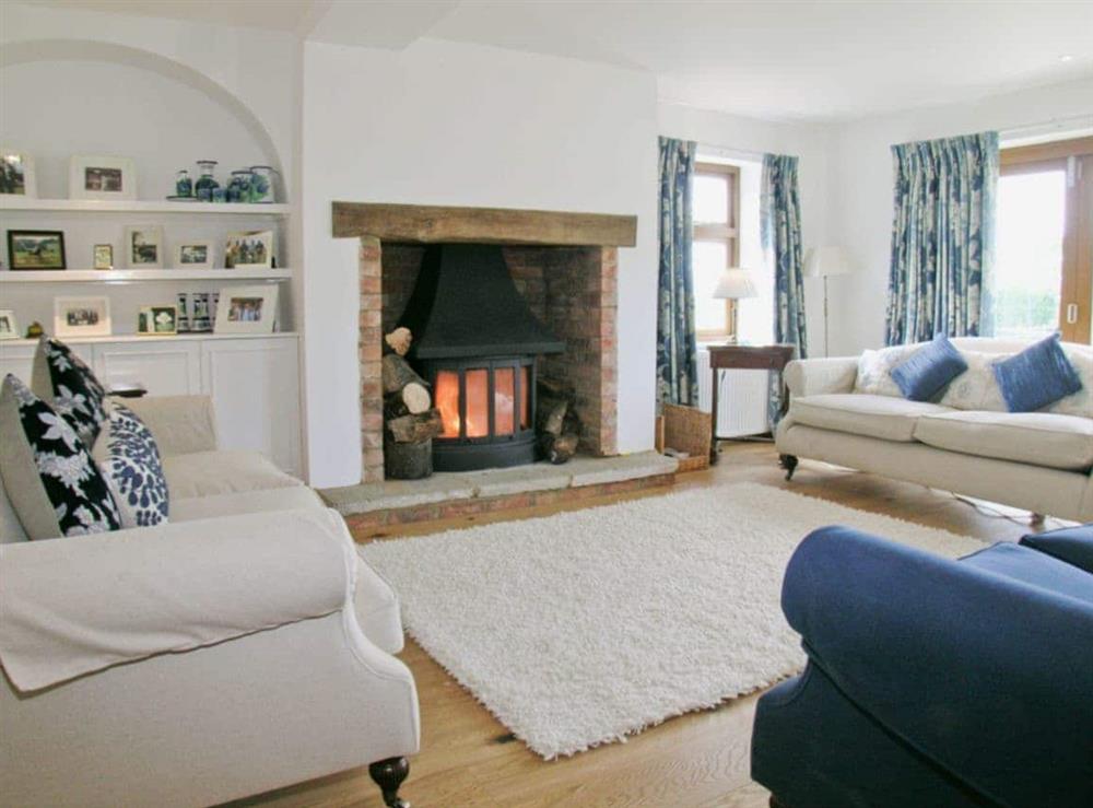 Living room at The Farmhouse in Cheltenham, Glos., Gloucestershire