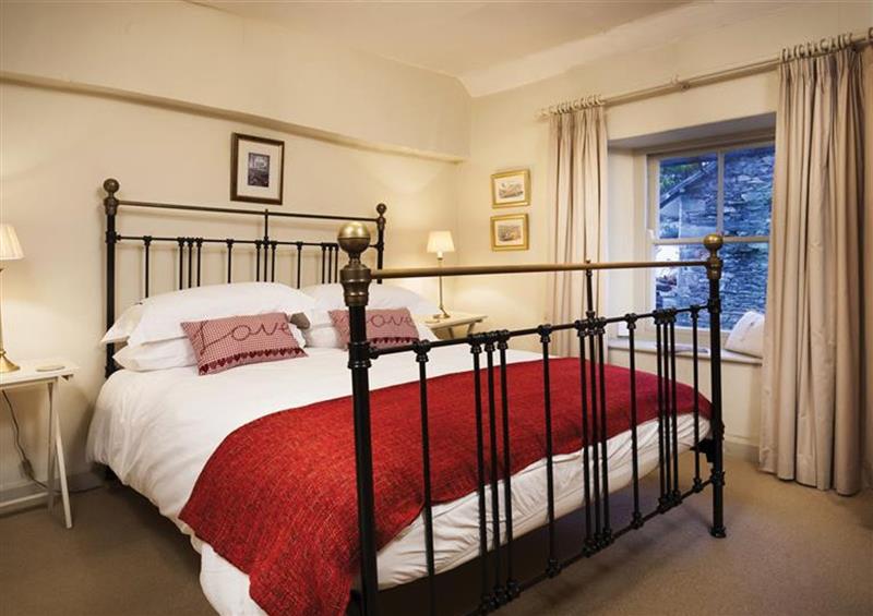 One of the 2 bedrooms at The Farmhouse, Coniston