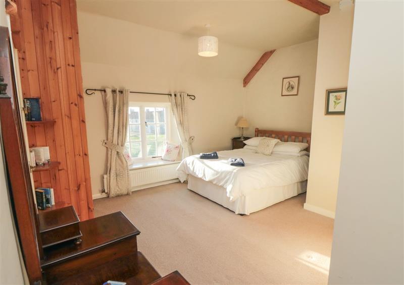 One of the 3 bedrooms at The Farmhouse, Fadmoor