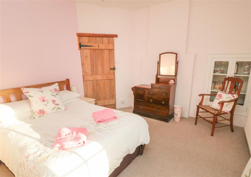 One of the bedrooms at The Farmhouse, Fadmoor