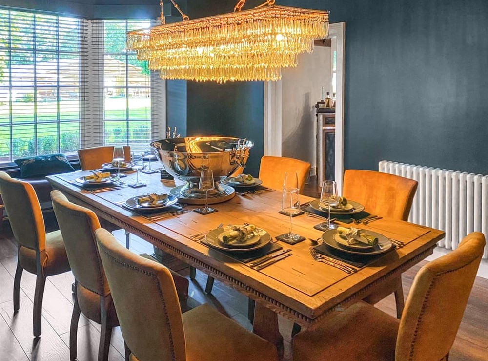 Dining Area at The Farmhouse in Featherstone, near Wakefield, West Yorkshire
