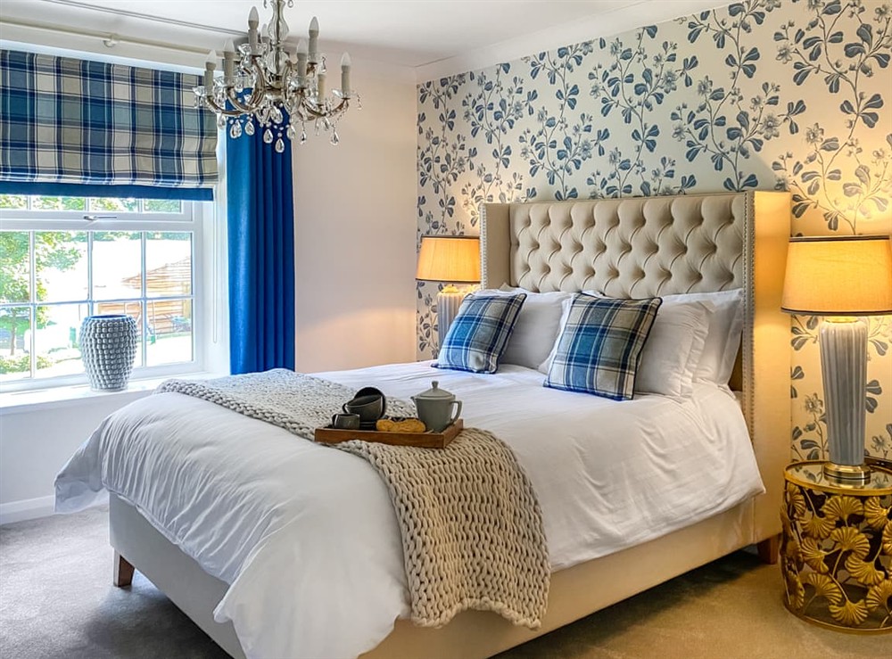 Double bedroom at The Farmhouse in Featherstone, near Wakefield, West Yorkshire