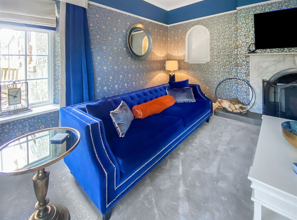 Living area at The Farmhouse in Featherstone, near Wakefield, West Yorkshire