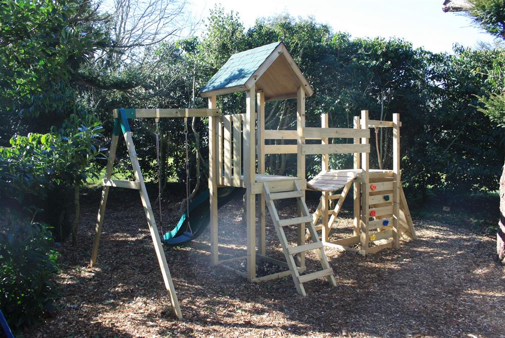 Children’s play area at The Farmhouse,  Nether Hall Estate, Pakenham