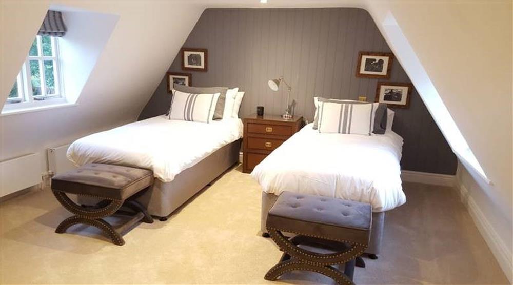Conyers, shown as a twin 3’ beds at The Farmhouse,  Nether Hall Estate, Pakenham