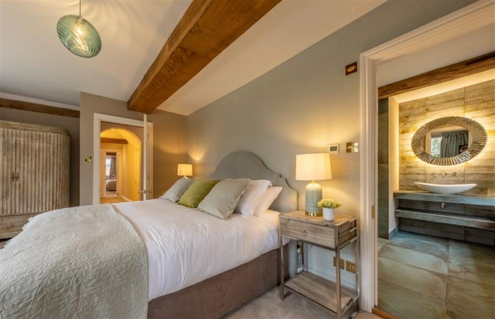 Swiften bedroom at The Farmhouse, Nether Hall Estate, Pakenham