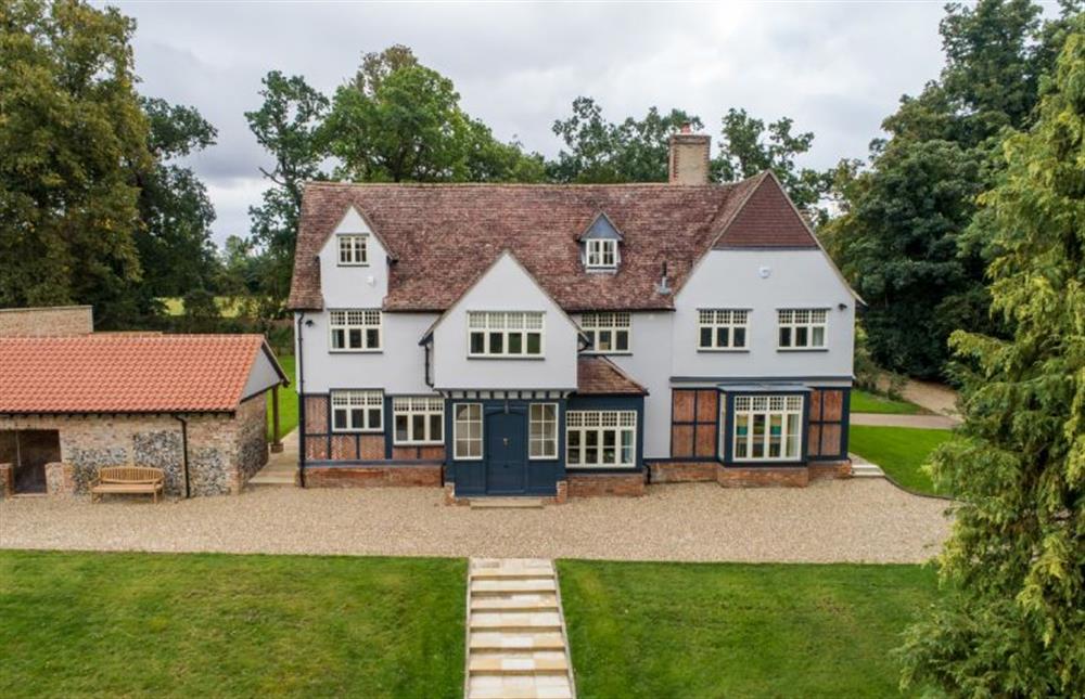 The 17th Century farmhouse at The Farmhouse, Nether Hall Estate, Pakenham