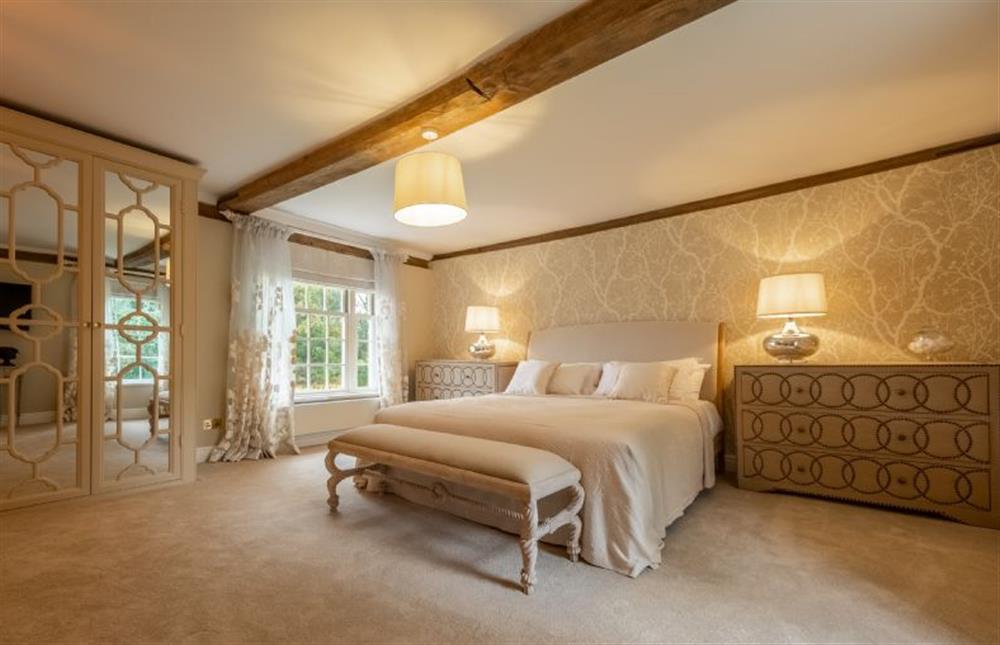 The Laies bedroom at The Farmhouse, Nether Hall Estate, Pakenham