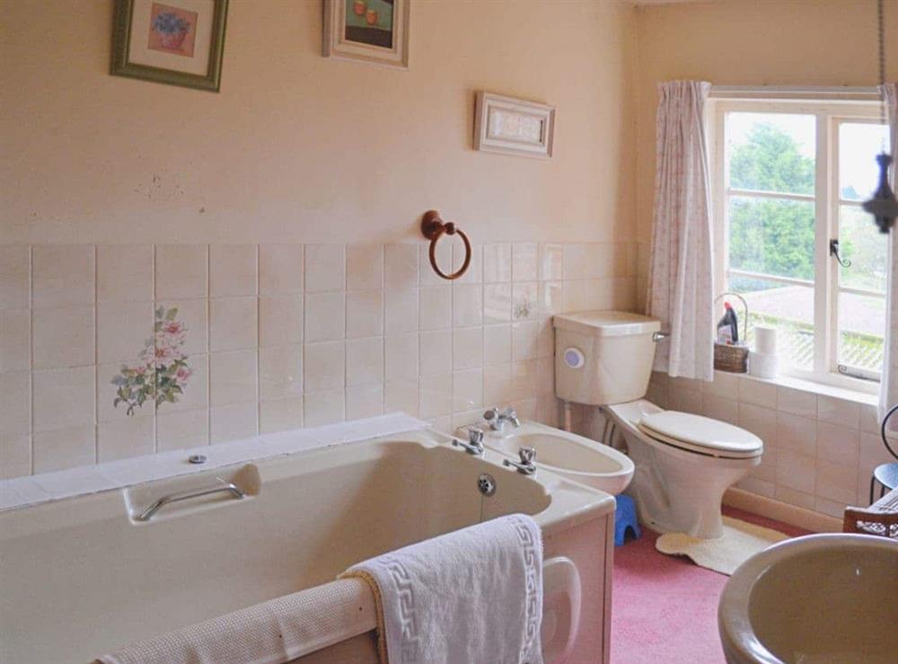 Bathroom at The Farmhouse in Newent, Gloucestershire