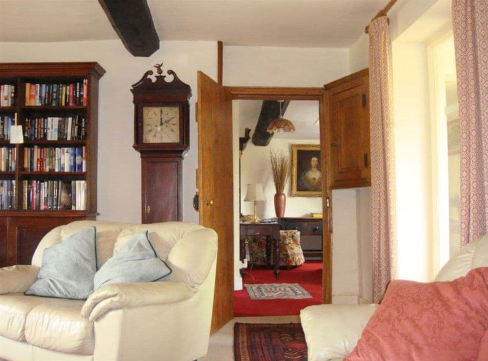 Living room at The Farmhouse in Newent, Gloucestershire