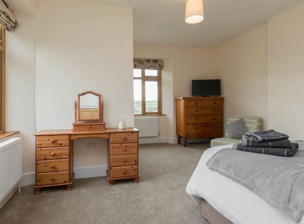Bedroom at The Farmhouse in West Pennard, near Glastonbury, Somerset
