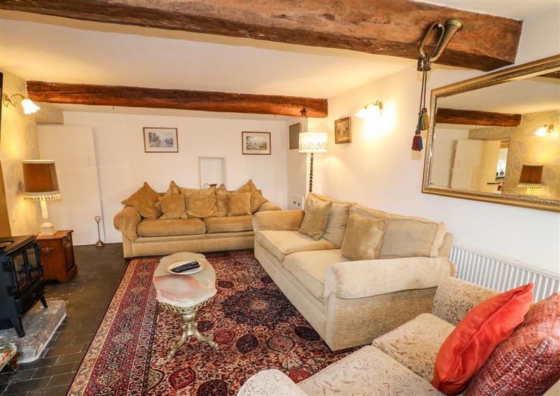 Relax in the living area at The Farmhouse, Youlgreave