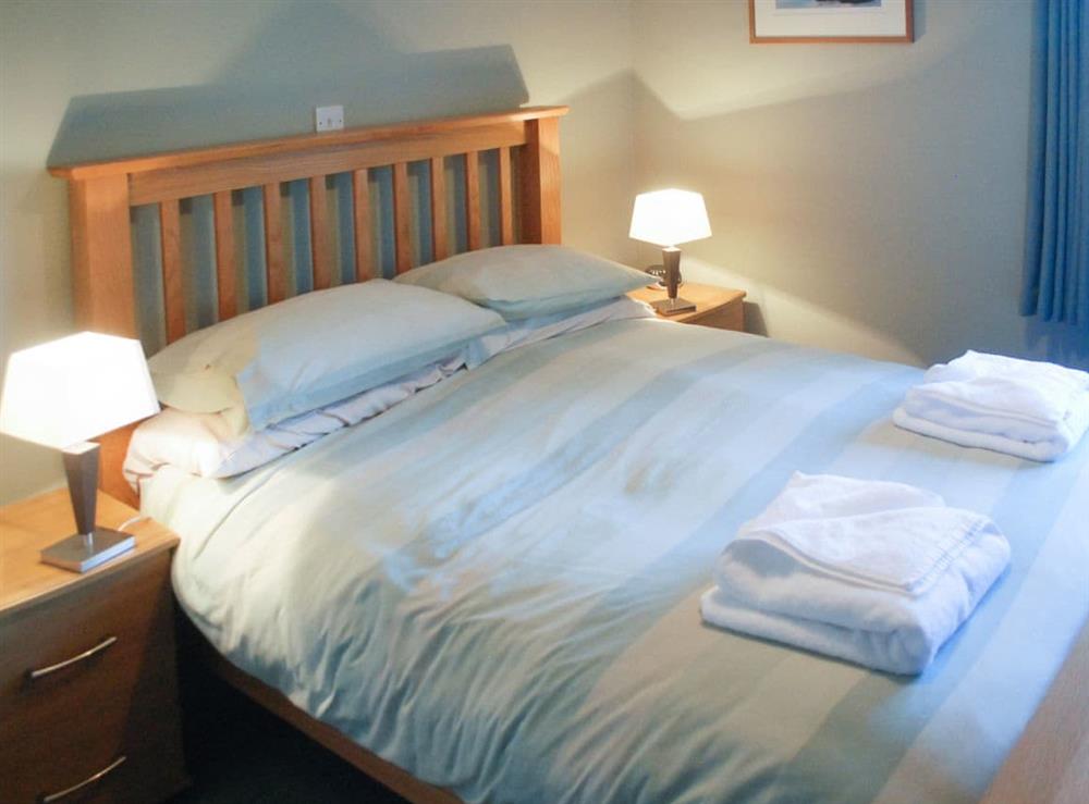 Comfortable double bedroom at The Fells in Maryport, Cumbria