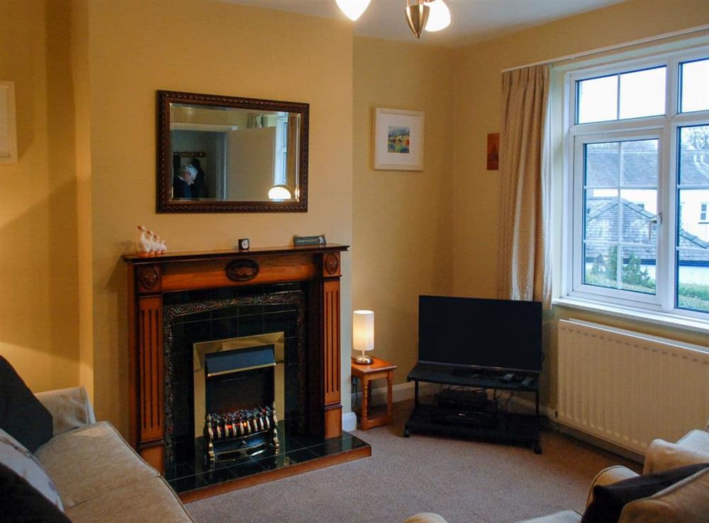 Cosy living room at The Fells in Maryport, Cumbria