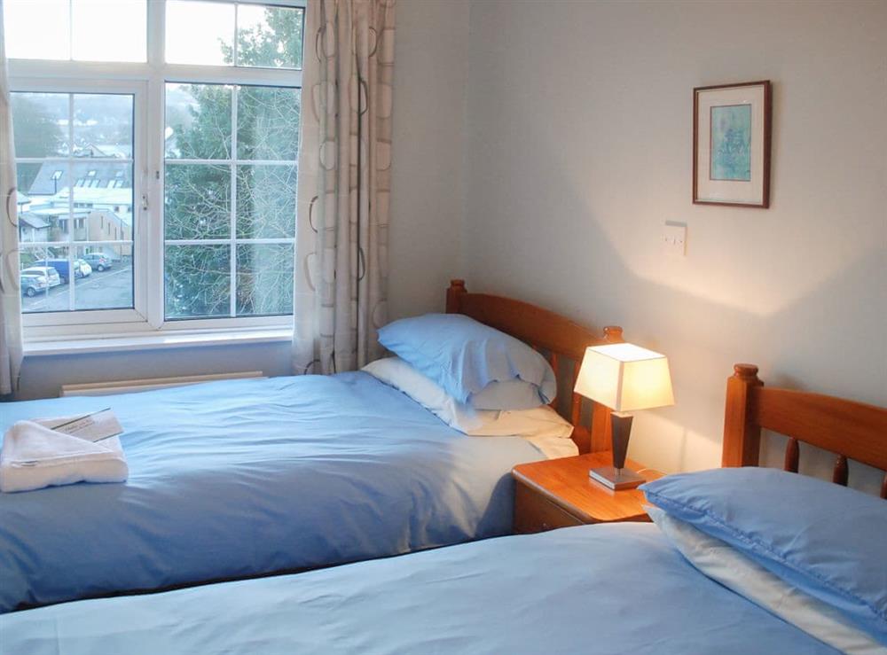 Intimate twin bedroom at The Fells in Maryport, Cumbria